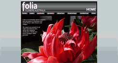 Desktop Screenshot of folia.com.au